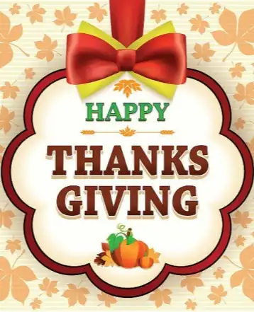 Happy Thanksgiving Day